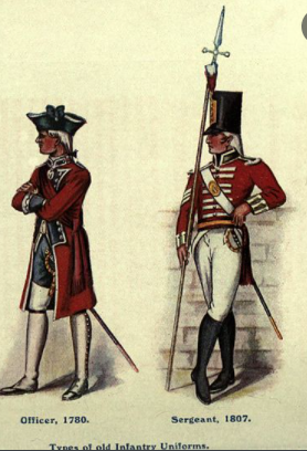 1000 redrcoats in boston