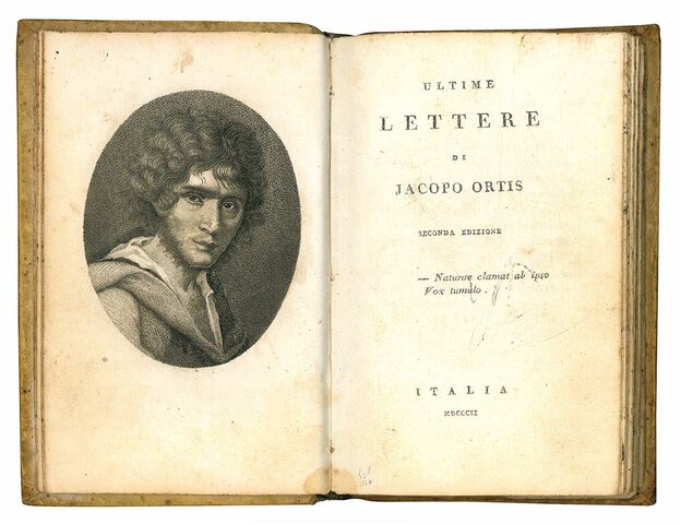 Viene pubblicato "Ultime lettere di Jacopo Ortis"