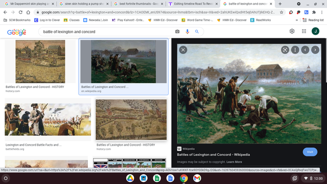 Battles of Lexington and Concord