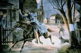 Midnight ride of Paul Revere