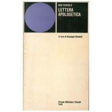 SCRIVE UNA LETTERA APOLOGETICA