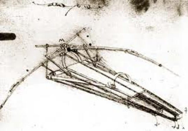 Leordano da vinci flying machine