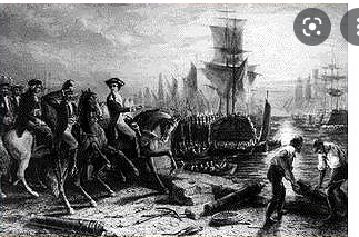 British surrender Boston