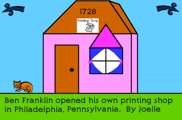 Ben opened his own printing shop