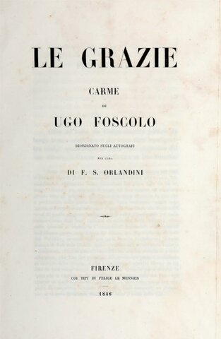 scrisse " le grazie "