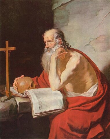 Muerte de Jerónimo (ca. 419)