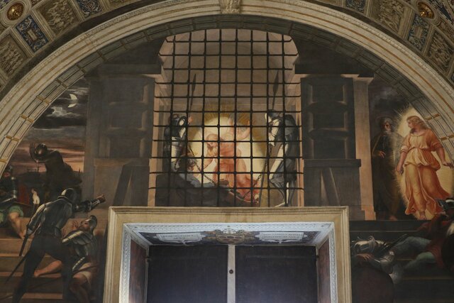 Liberazione di San Pietro dal carcere (Stanza di Eliodoro)