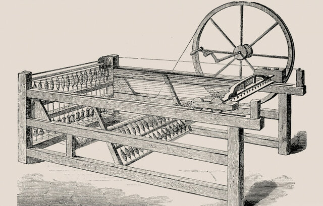 James Hargreaves’ “spinning jenny”