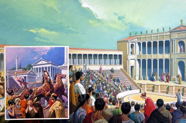 das Theater des römischen Imperiums