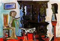 the dining room of Vauvenargues