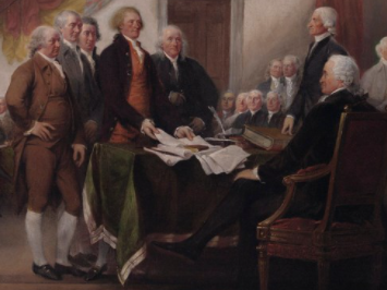 The Second Continental Congress votes for Independence