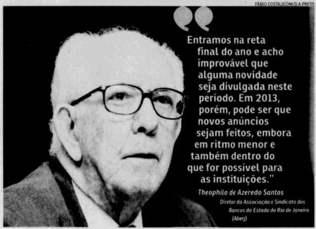 Bancos reduzirão ritmos de cortes