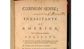 "Common Sense" Published by Thomas Paine