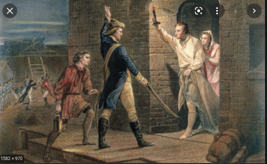 Capture of forrt Ticonderoga