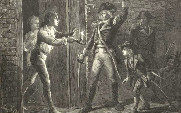 Capture of fort Ticanderoga