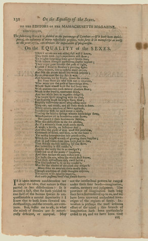 "On the Equality of the Sexes"  is Released