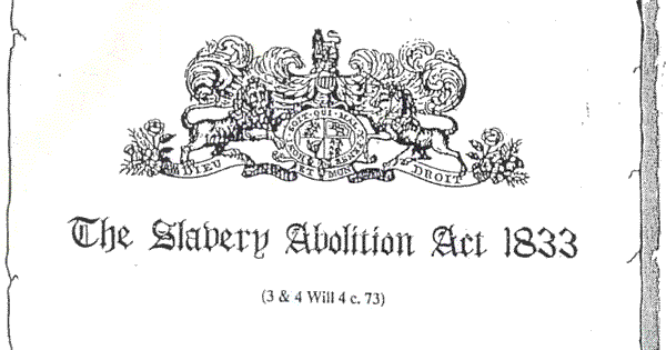 Abolition of Slavery Law