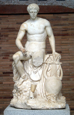 Escultura de Mercurio