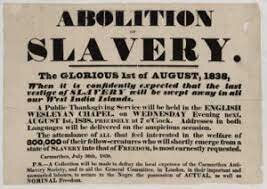 The Abolition of Slavery in England