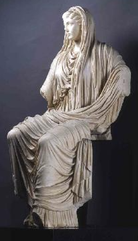 Estatua sedente de Livia Drusilla