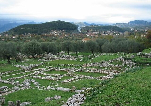 Arte Griego primitivo (1000 – 650 a. C.). Sitio arqueológico de Termo