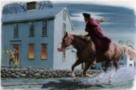 Midnight ride of Paul Revere
