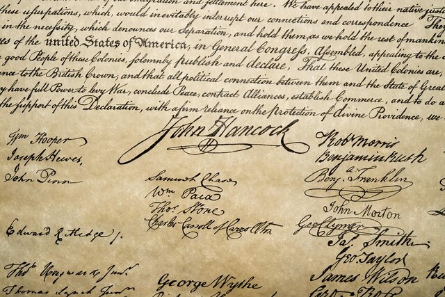 The Declaration of Independence is Signed!