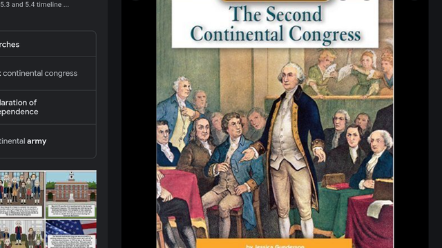Second Continental Congress meet again