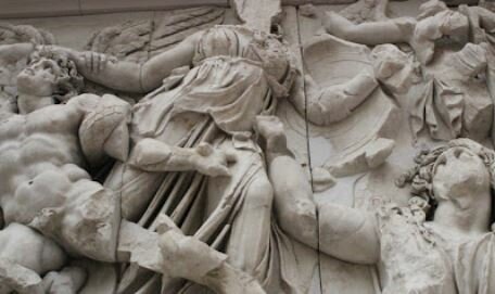 GRECIA. Friso oriental del Altar de Pérgamo