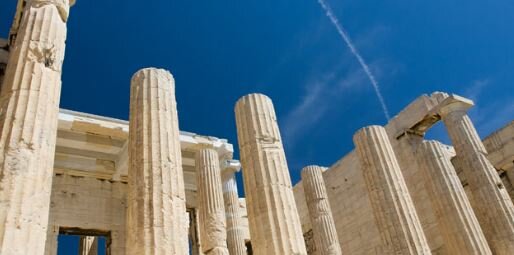 GRECIA. Propileos de la Acrópolis de Atenas