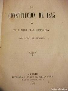 Constitución de Cánovas