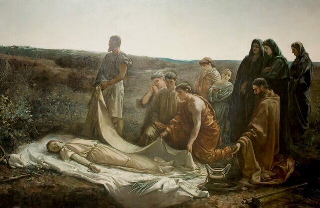 Martirio de Santa Leocadia de Toledo durante las persecuciones de Diocleciano (303)