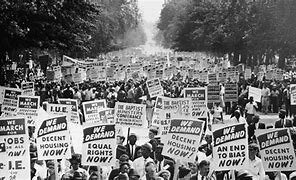 la marche vers Washington