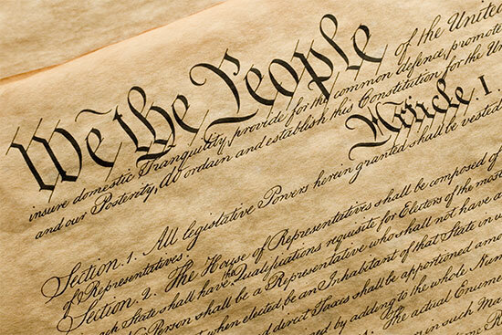 Constitution of the United States established
