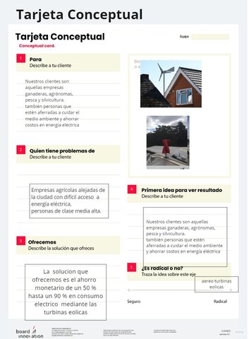Tarjeta conceptual