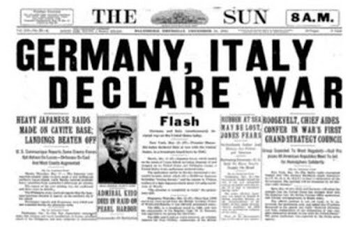 La Gran Bretagna dichiara guerra alla Germania