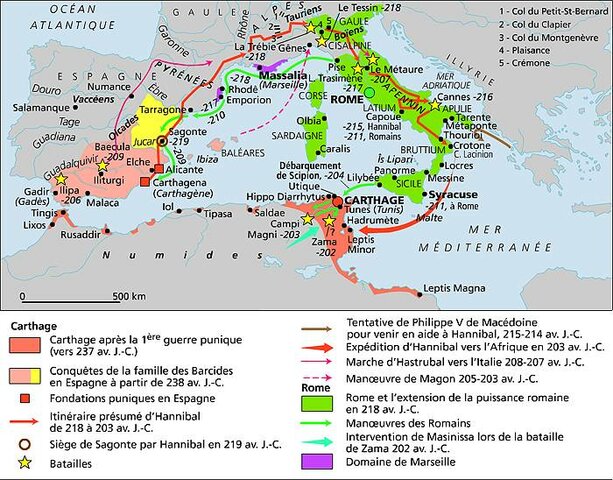 Début de la première guerre punique