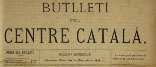 Fundació del Centre Català