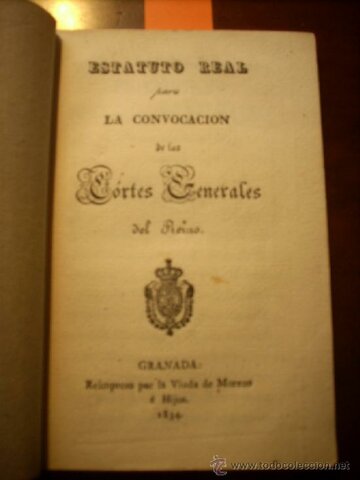 Estatuto Real 1834