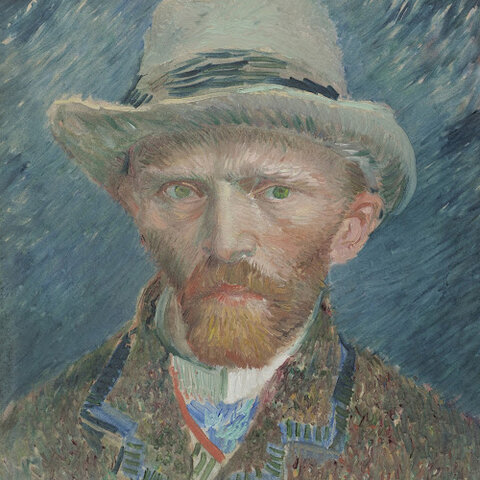 Het zelfportret van Vincent van Gogh