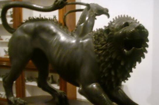 ROMA. Quimera de Arezzo. Arte Etrusco