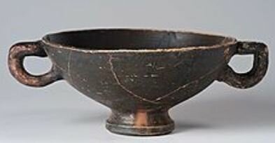 ROMA. Copa cerámica a torno