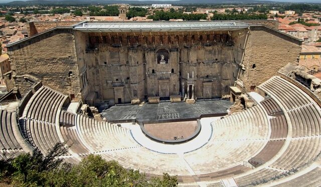 ROMA. Teatro romano de Orange, (Francia)