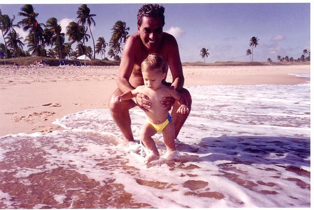 Primeiro contato com o mar