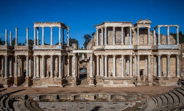 ROMA. Teatro romano de Mérida. (España)