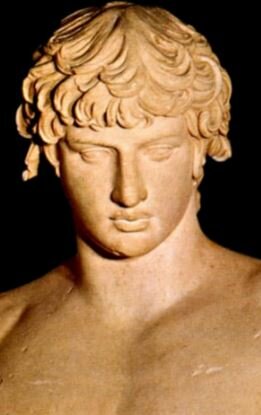 ROMA. Busto de Antínoo