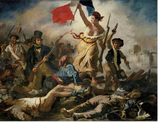 La libertad guiando al pueblo