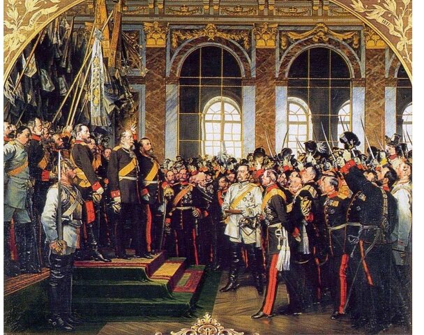 Proclamación del segundo Imperio Aleman