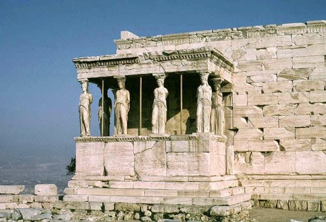 Cariatides del Erecteion (Atenas)