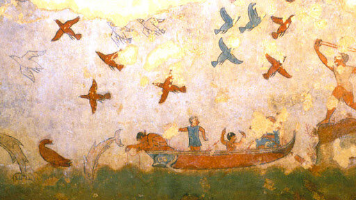 Tumba de la caza y la pesca (Tarquinia)